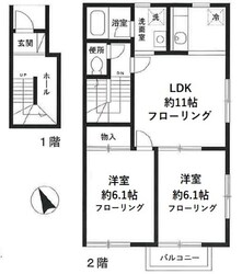 ソレーユ南荻窪の物件間取画像